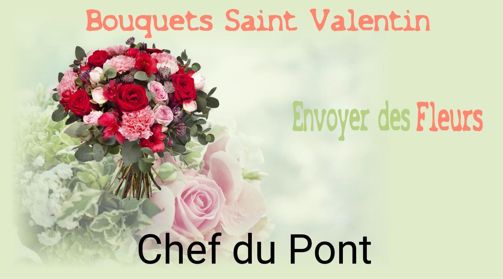 Roses de Saint-Valentin livrées à Chef-du-Pont